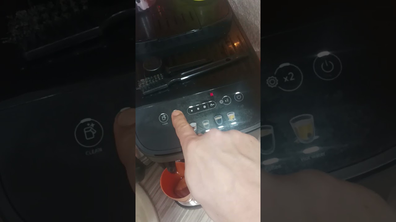 Кофемашина Delonghi magnifica Evo сброс мигающих иконок накипь