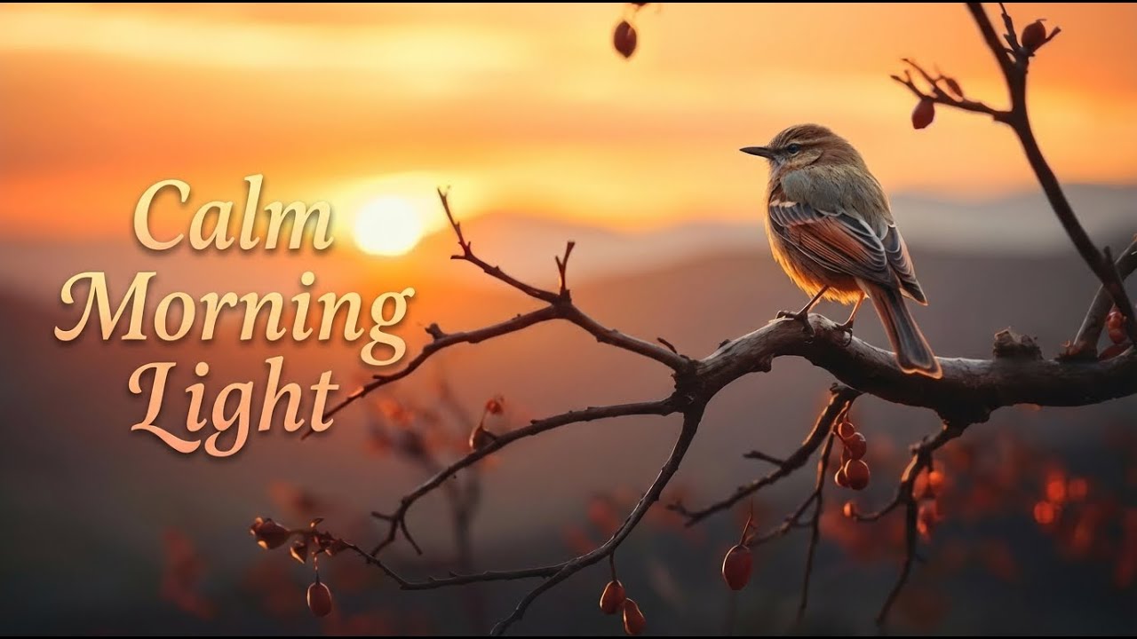 Calm Morning Light – Peaceful Meditation Music | Relax, Heal & Start Your Day Calmly