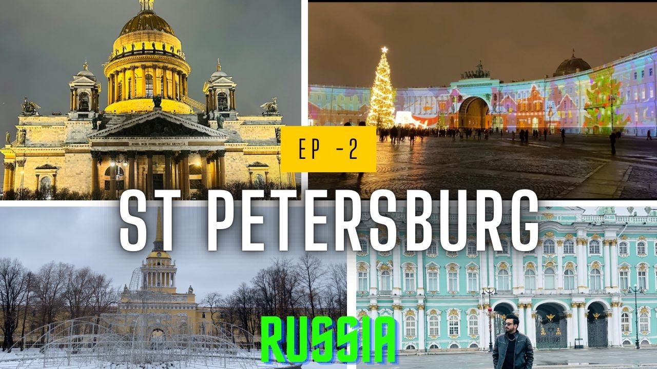 Travel vlog of Saint Petersburg , Russia EPISODE-2    #moscow  #russia #travel #vlog