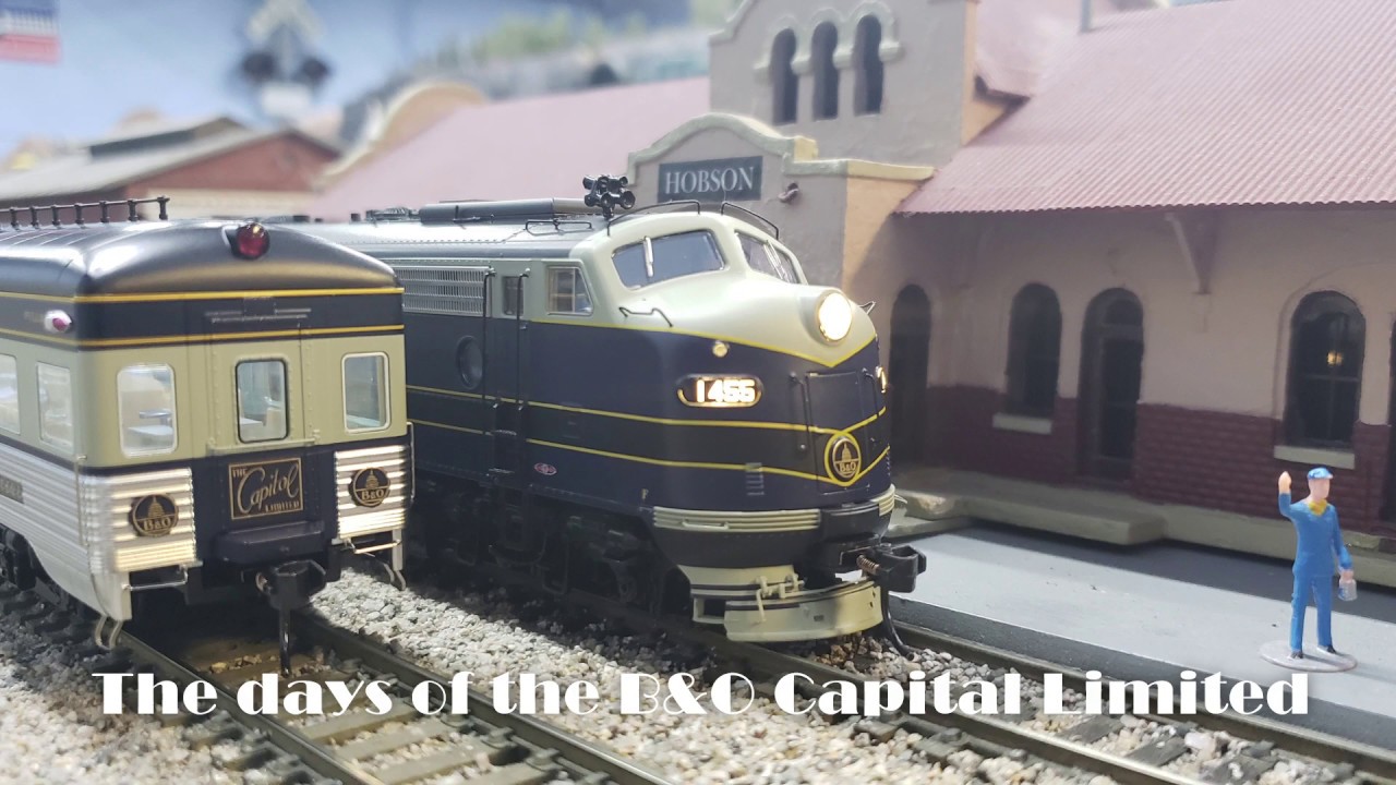 HO Scale Walthers B&O 
