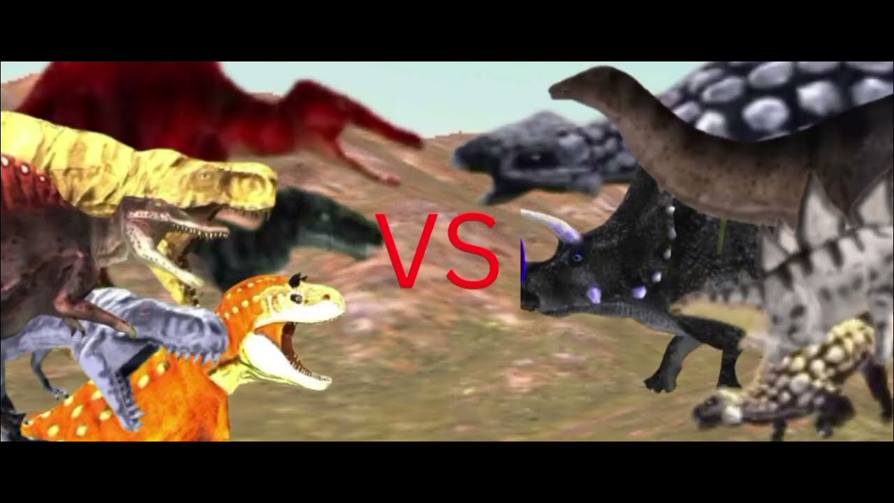 Carnivores dinosaur vs Herbivores dinosaur