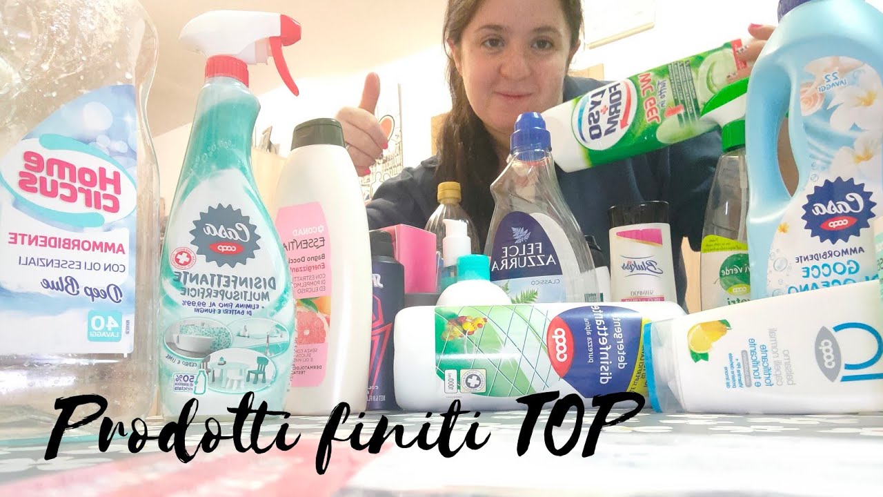 DETERSIVI finiti TOP per le pulizie👍🧼🧽 Prodotti terminati SUPER PROMOSSI👍 alleati delle pulizie 🌺