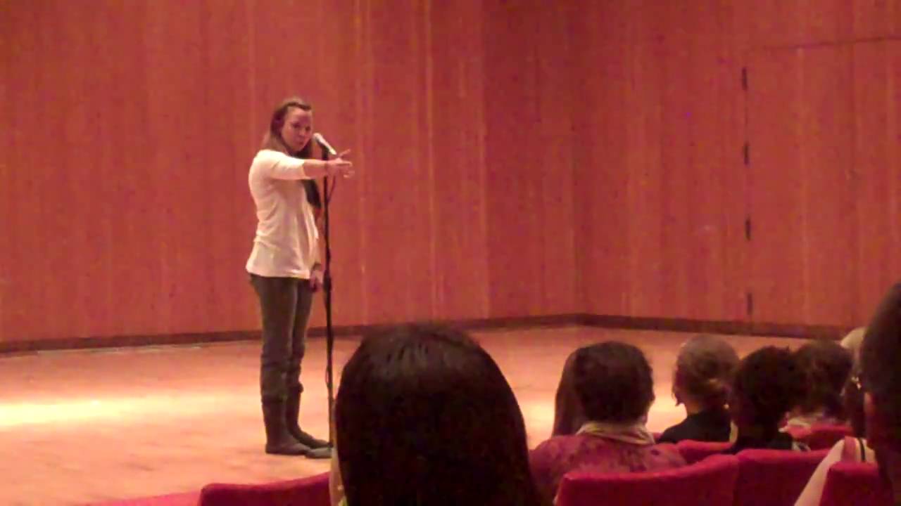 Sierra DeMulder performs 