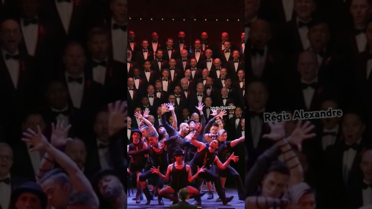 Gay Men's Chorus 🏳️&zwj;🌈 dance