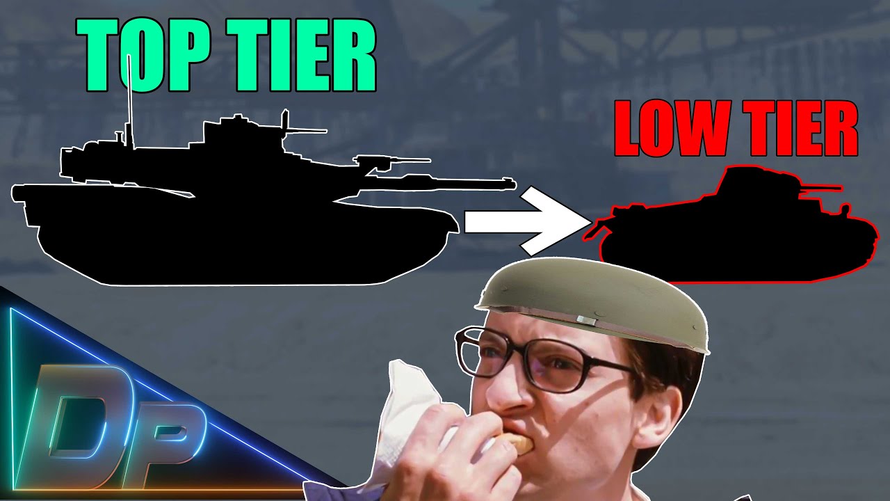 From TOP TIER to the LOW TIER (Destroy Me And I'll Steal Your Tank) // War Thunder
