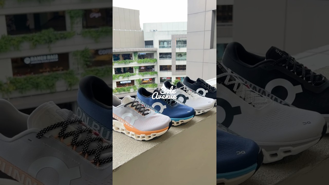 On Cloudmonster 2 -where form meets function. #oncloud #runningshoes #soleavenue