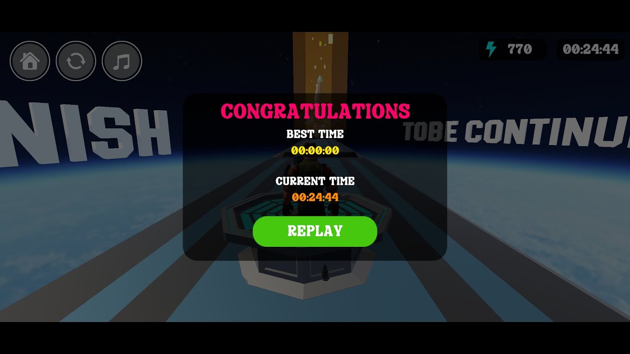 Going Up! 3D Parkour Adventure Speed Run || Finishing time ⌚ 24min 44 sec