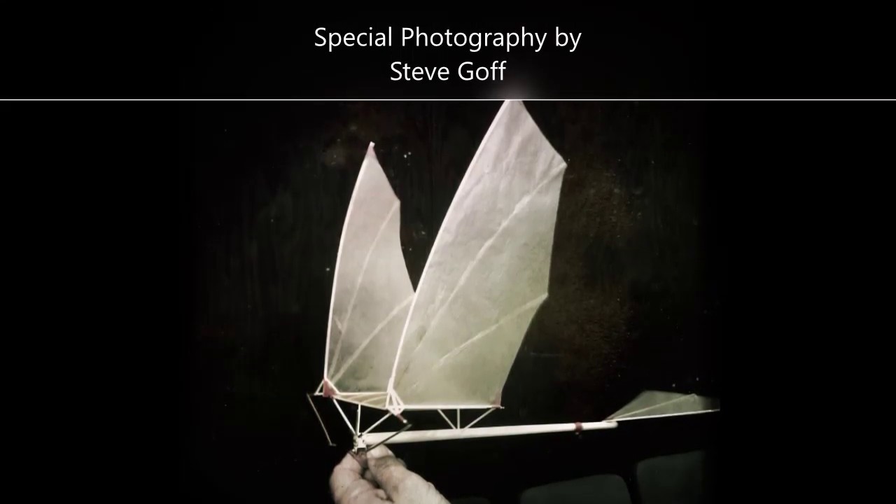 Building ''Birdy'' Ornithopter Plus Flight Video - Da Vinci Inspired