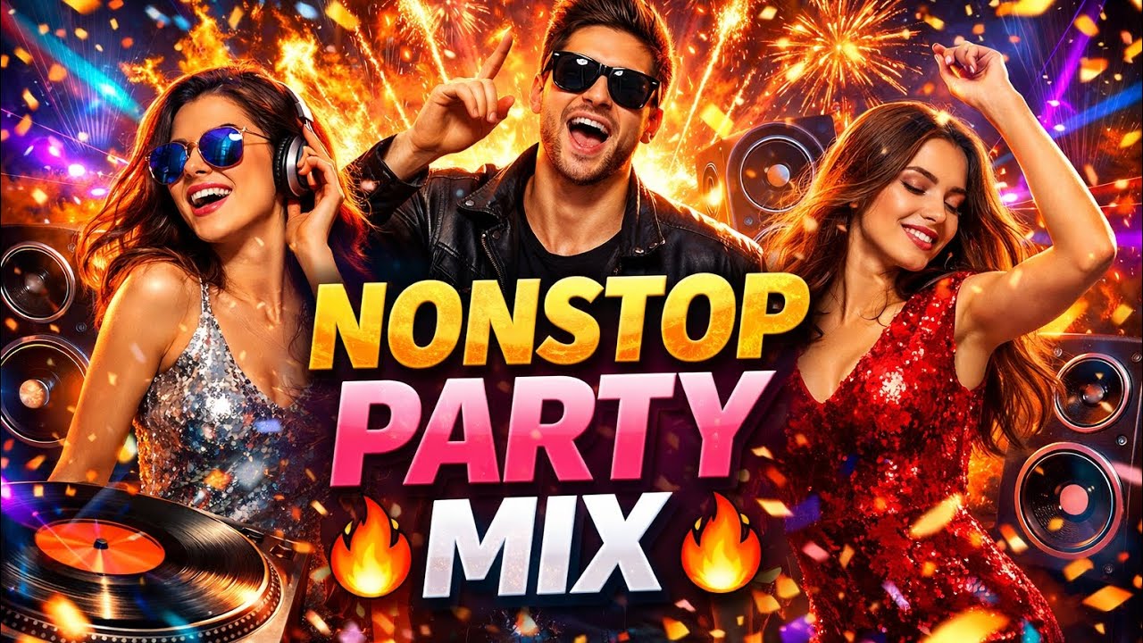 NONSTOP PARTY MIX 2026 🔥 | DJ Dance Music | Bass Boosted Club Mix | High Energy Party Song 