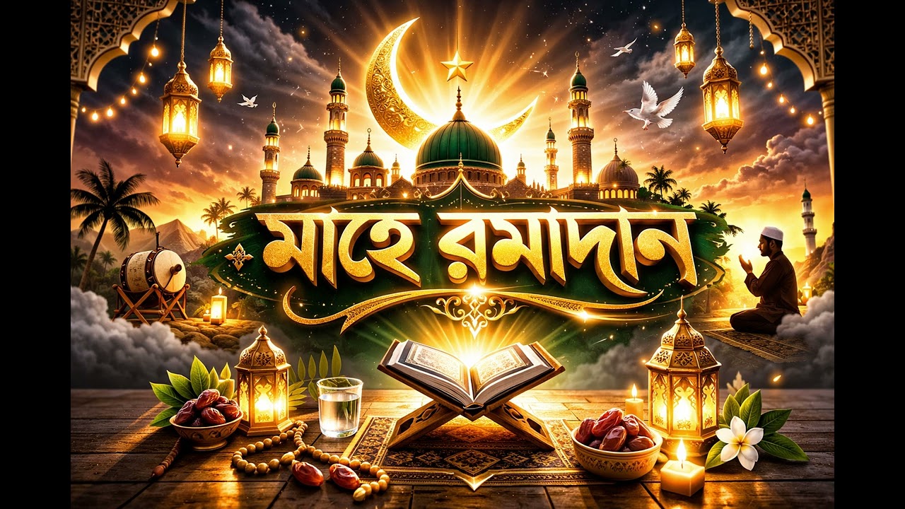 মাহে রমাদান। Mahe Ramadan। রমজানের সেরা নতুন গজল ২০২৬ | Ramjan Gojol। Ramzan Song | Nasheed