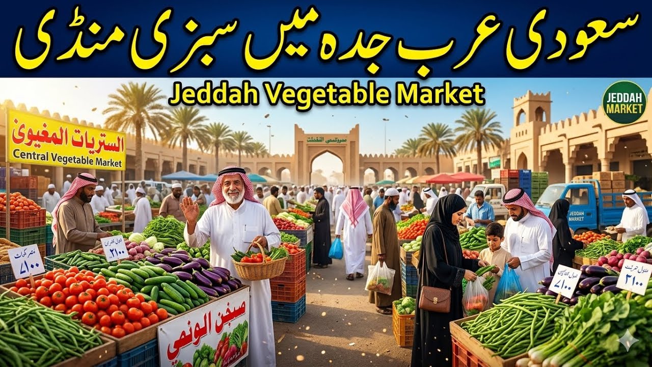 Sabzi mandi Saudi, Arab Jeddah