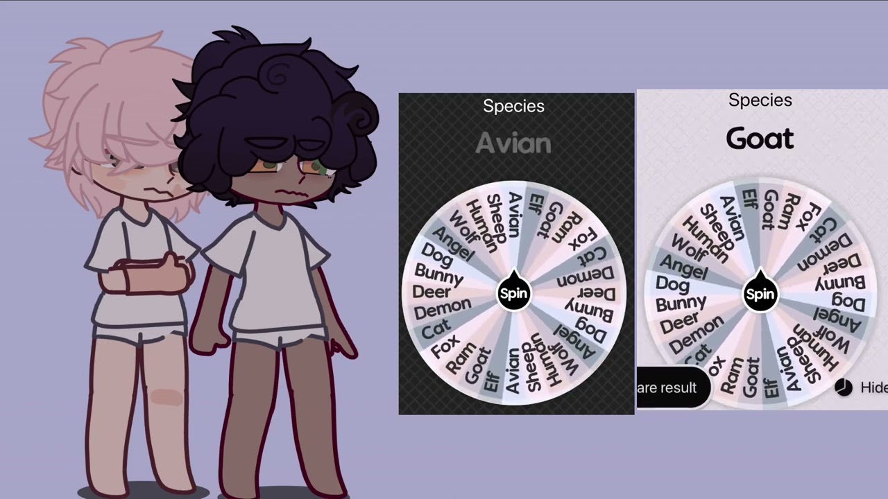 Making a couple using spin the wheel! | mlm enemies to lovers edition ❤️ | Gacha trend