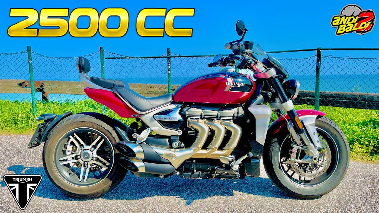Una MUSCLE CAR con DUE RUOTE!! Testride Triumph Rocket 3 GT!!
