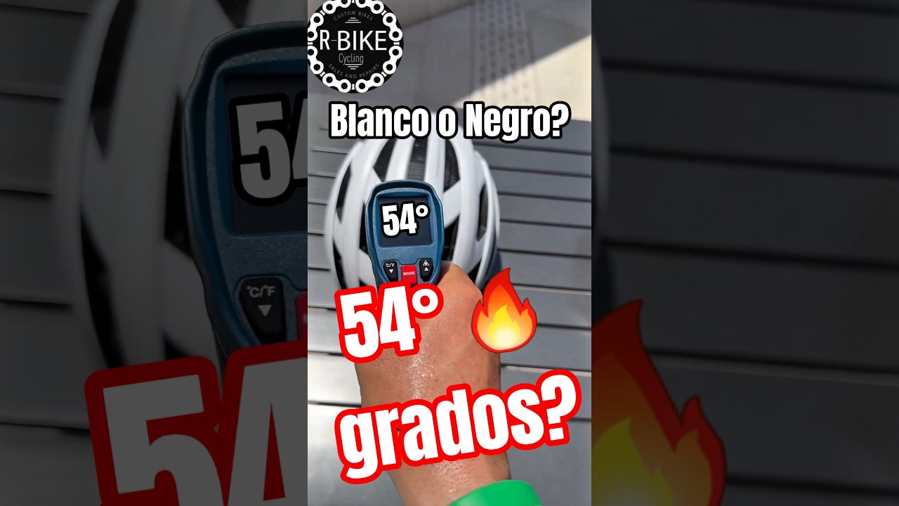 Casco Negro o Blanco? mira el video! 