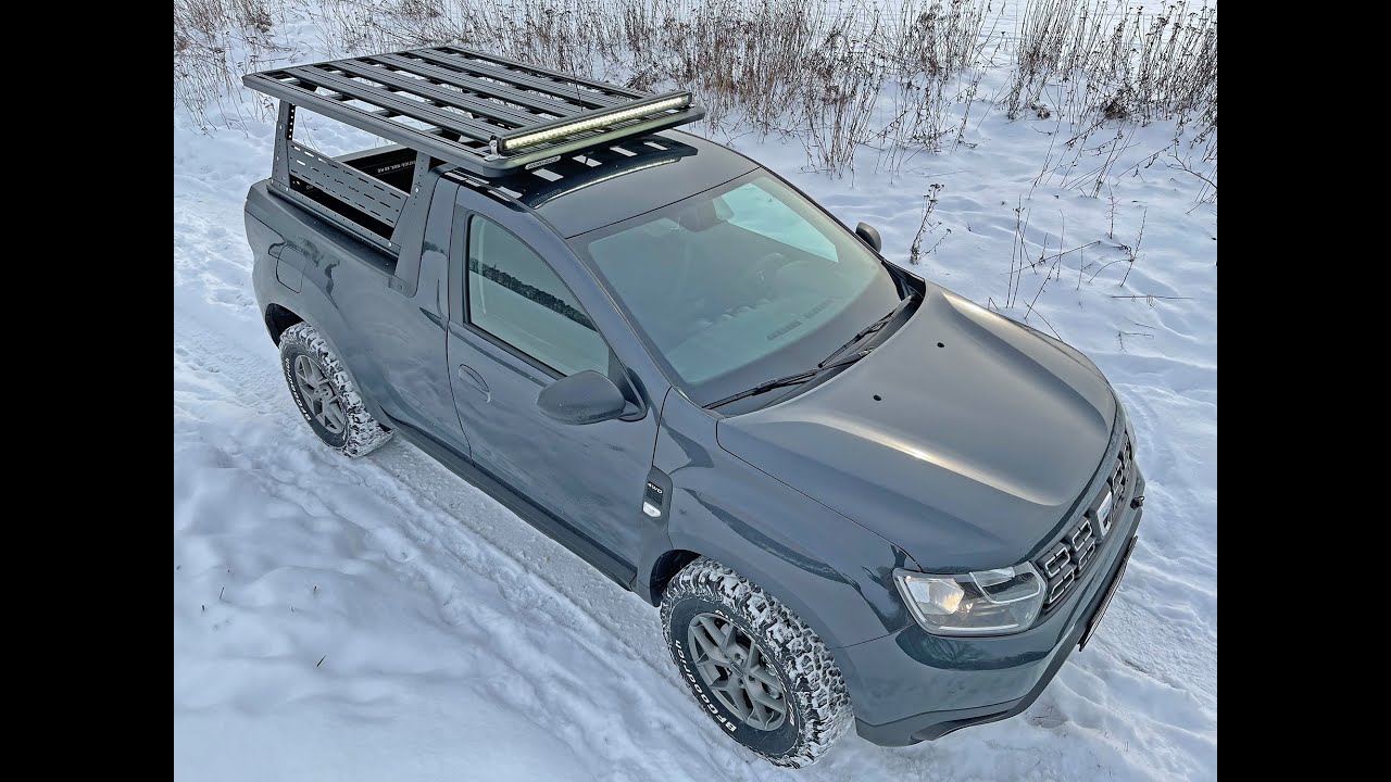 Dacia Duster Pickup 4x4 - umgebaut von Taubenreuther