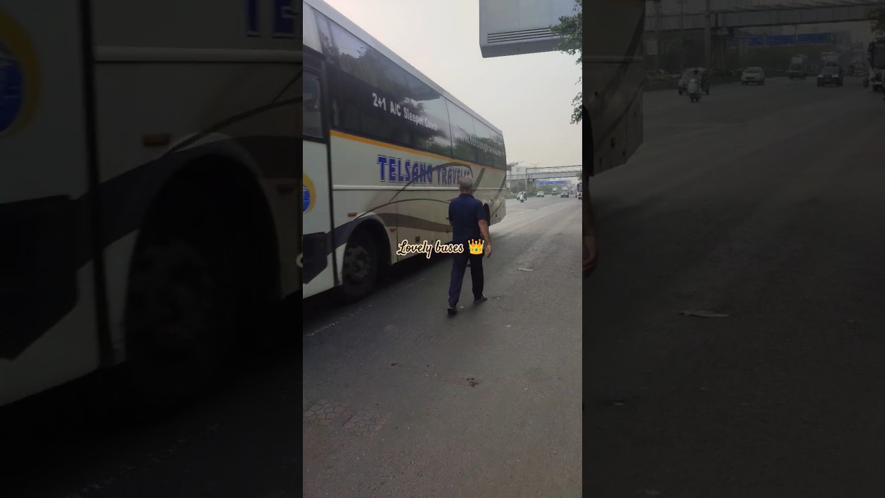 Telsang Travels # Belagavi to Mumbai # Full AC sleeper bus # V7 # Lovely buses 👑
