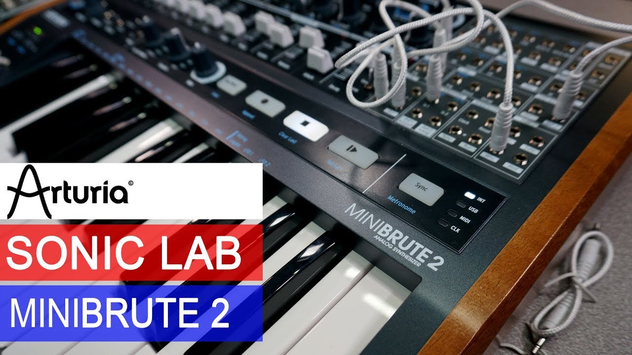 Полумодульный синтезатор Arturia MiniBrute 2 — обзор SonicLAB
