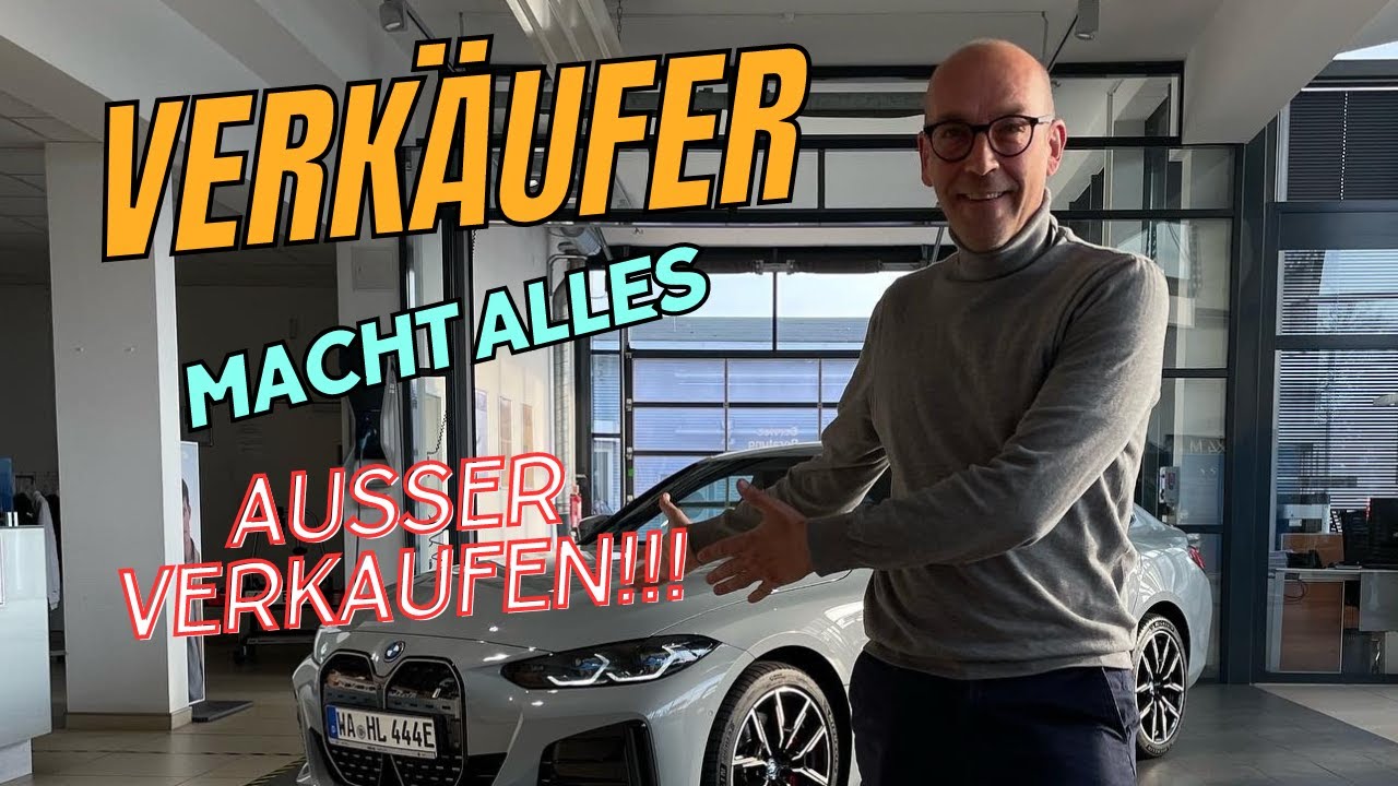 Was macht ein Autoverk&auml;ufer? Alles au&szlig;er verkaufen :)