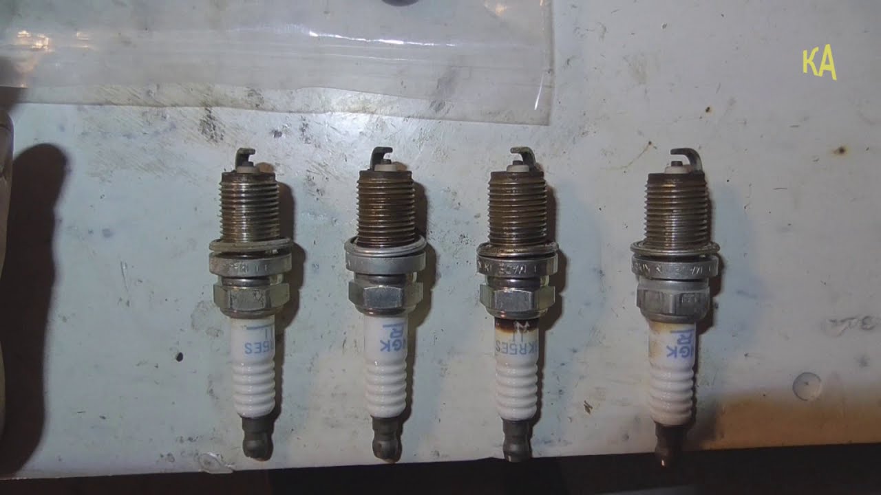 Регулировка клапанов (kia picanto valve), замена свечей зажигания. \ 175