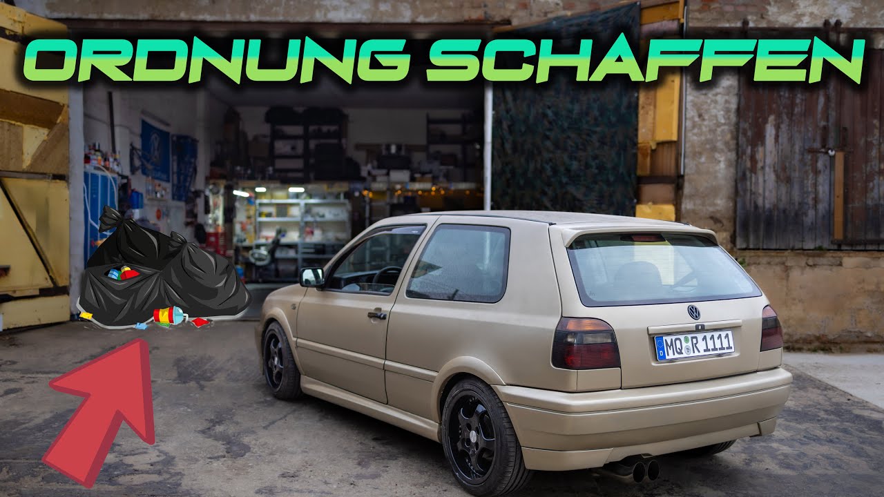 Hallenupdate | Aufräumen und verbessern 😉 #schrauber #automobile #garage