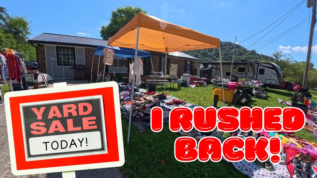 I RUSHED BACK For These! This Yard Sale Flip is Worth HUNDREDS!