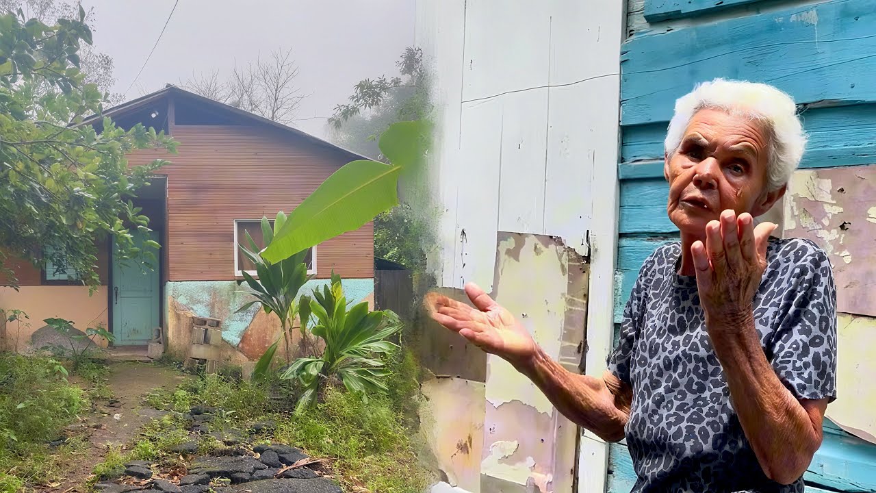 ANCIANA DE 105 años así vive en el campo de República Dominicana 