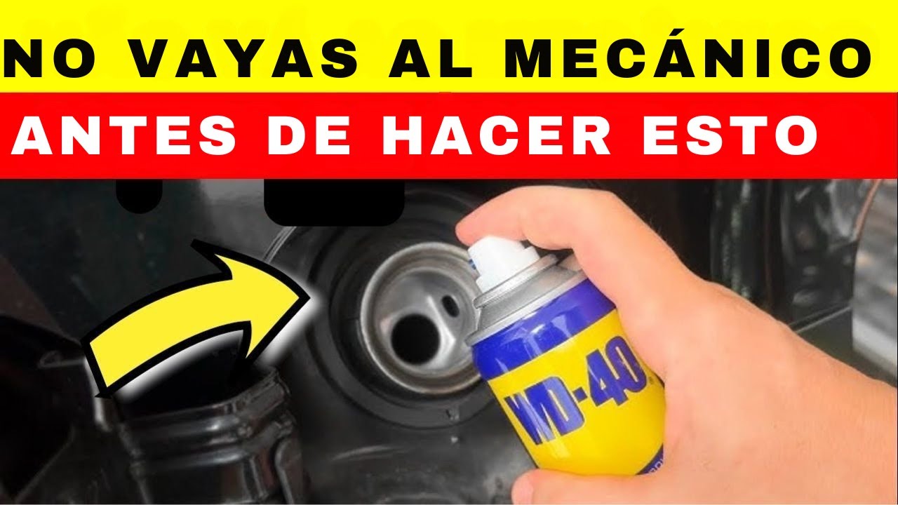 TRUCOS CON WD-40QUE LOS MECÁNICOSNO QUIEREN QUE SEPAS