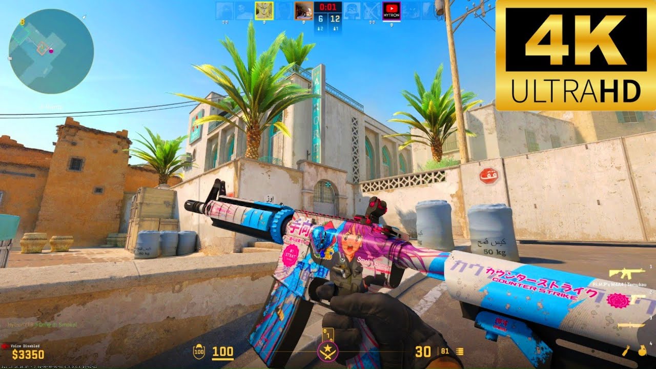 Counter Strike 2 Ranked Gameplay 4K (No Commentary) +39 KILL