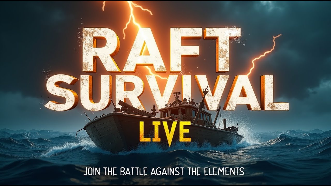 🔴RAFT Survival Hindi 🔥 Day - 2 | Ocean Survival with Friends 🌊