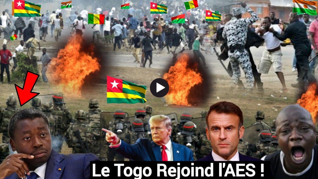 Urgent⛔ Le Togo Vient de Rejoindre L'AES Par Trois Demandes d&eacute;pos&eacute; Au Mali, Gnassingb&eacute;  d&eacute;fi Macron?