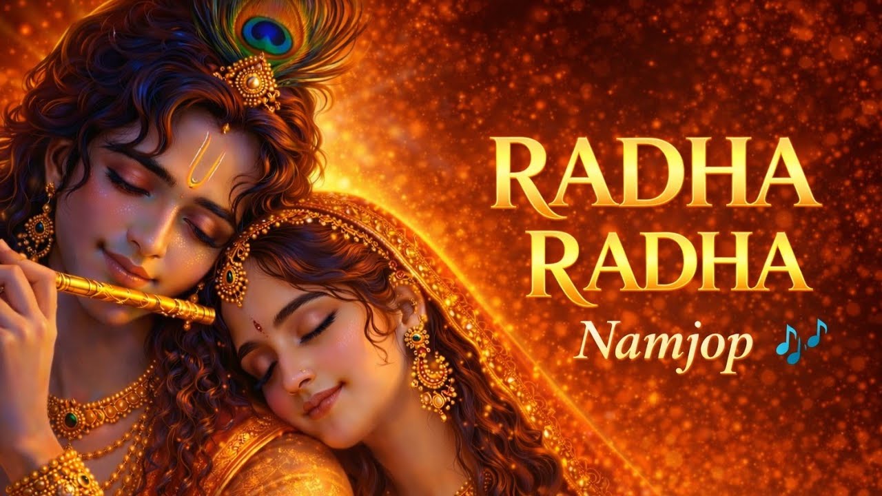 Radha Radha Naam Jap 🙏 | 1 Hour Peaceful Chanting | Radha Naam Sankirtan Bengali