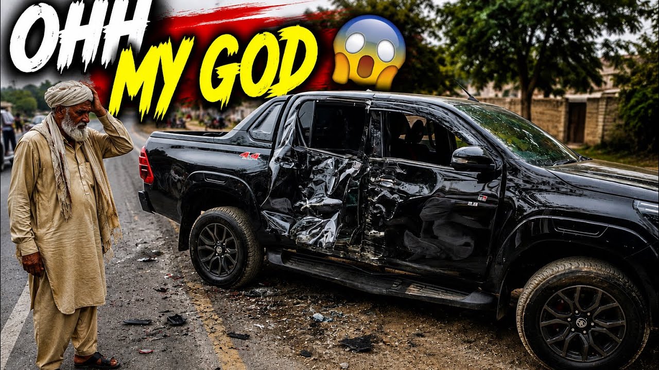 Toyota Hilux Revo Side Crash Damage | Full Accident Pickup Truck Repair & Restoration