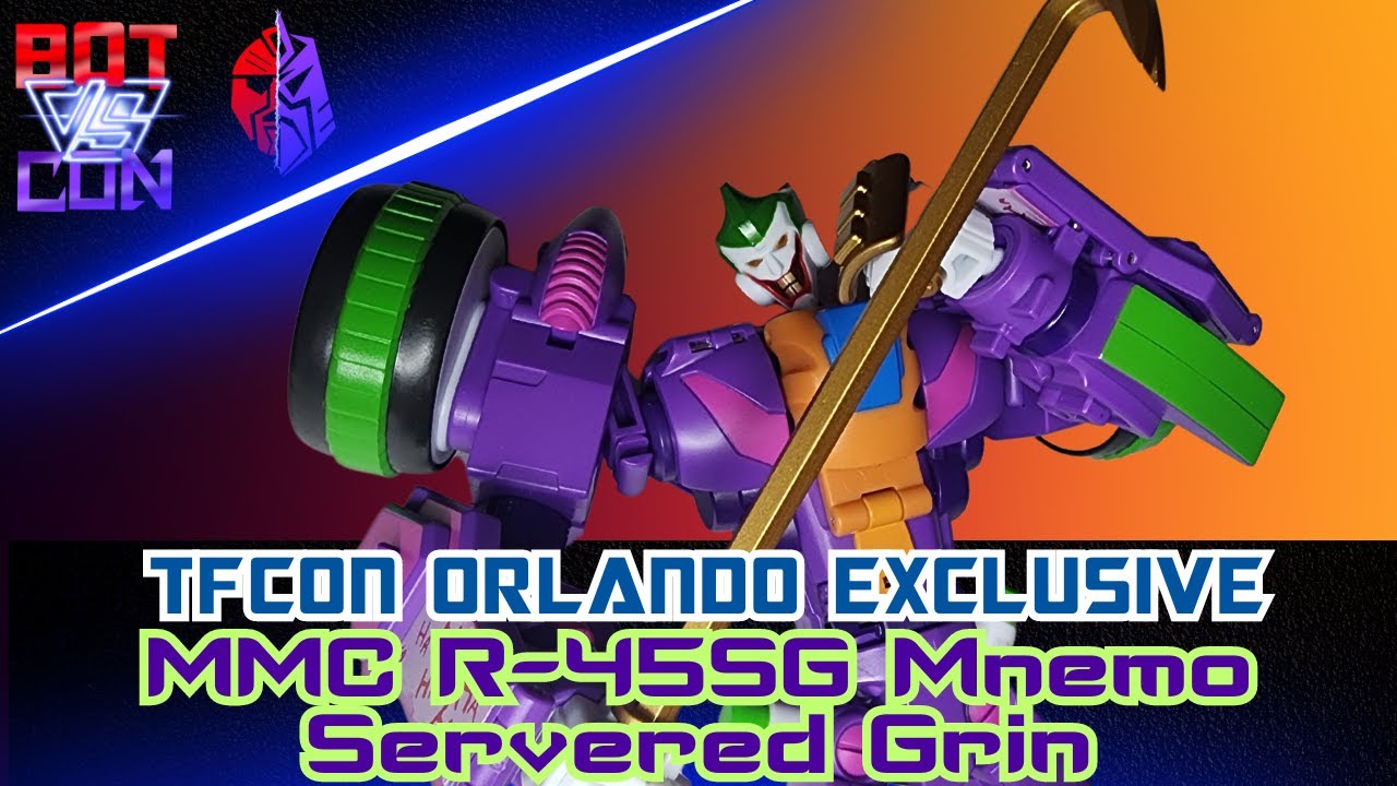 MMC Reformatted R-45SG Mnemo Servered Grin | TFcon Orlando 2023 exclusive