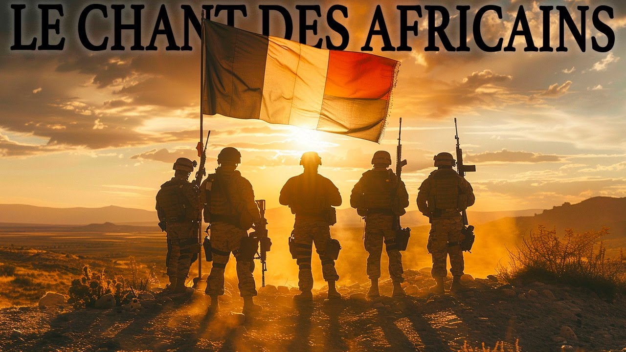 Les Africains - Chant Militaire ⚔️🇫🇷 (avec paroles)