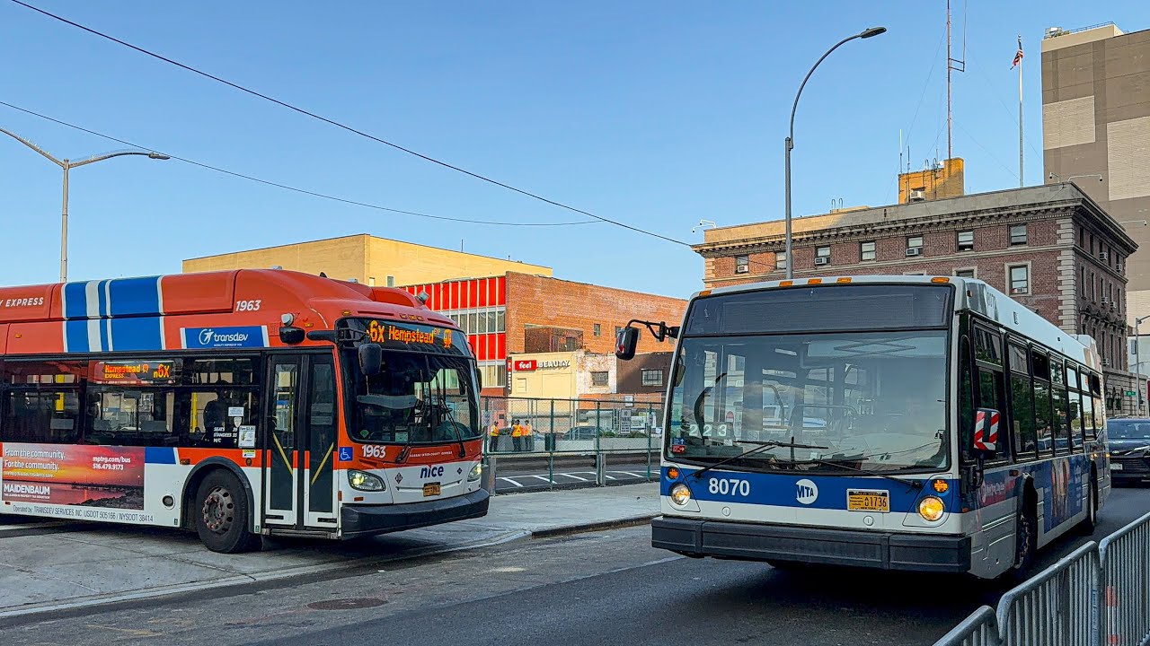 New York City Bus Compilation in Jamaica Queens #3 (Pre-Queens Redesign)