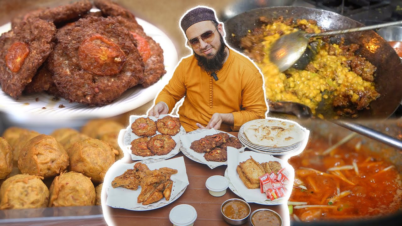 The Economical Street Food in Gulberg Lahore | Chapli Kabab, Pakoray, Fish, Daal Kabab