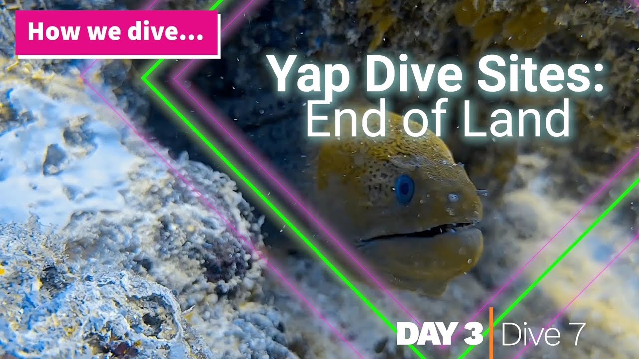 How we dive...Yap Dive Sites: End of Land 