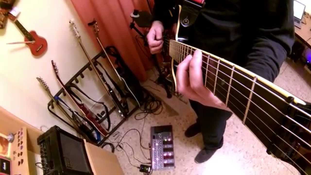 Tool - Lateralus guitar cover (headstock camera)