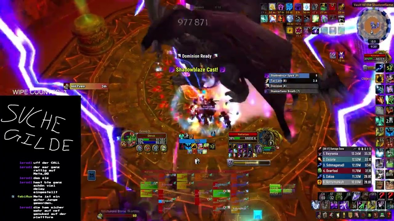 [MANIA GDKP] World of Warcraft rage compilation - Rageleader Xarrion
