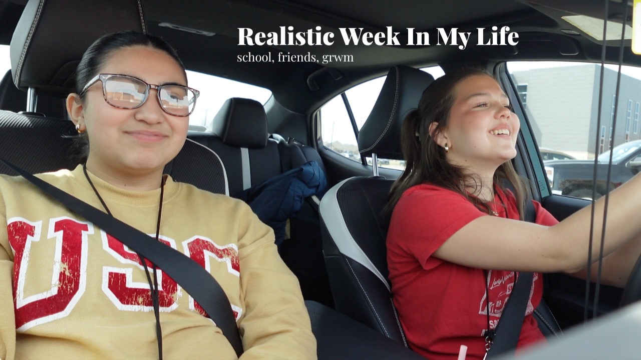 realistic days in my life as a junior// school, friends, grwm