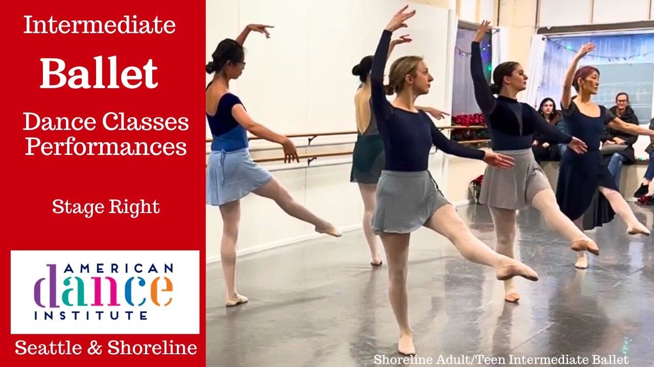 American Dance Institute Adult Ballet Classes Near Me  Winter Holiday Performance, Stage Right.