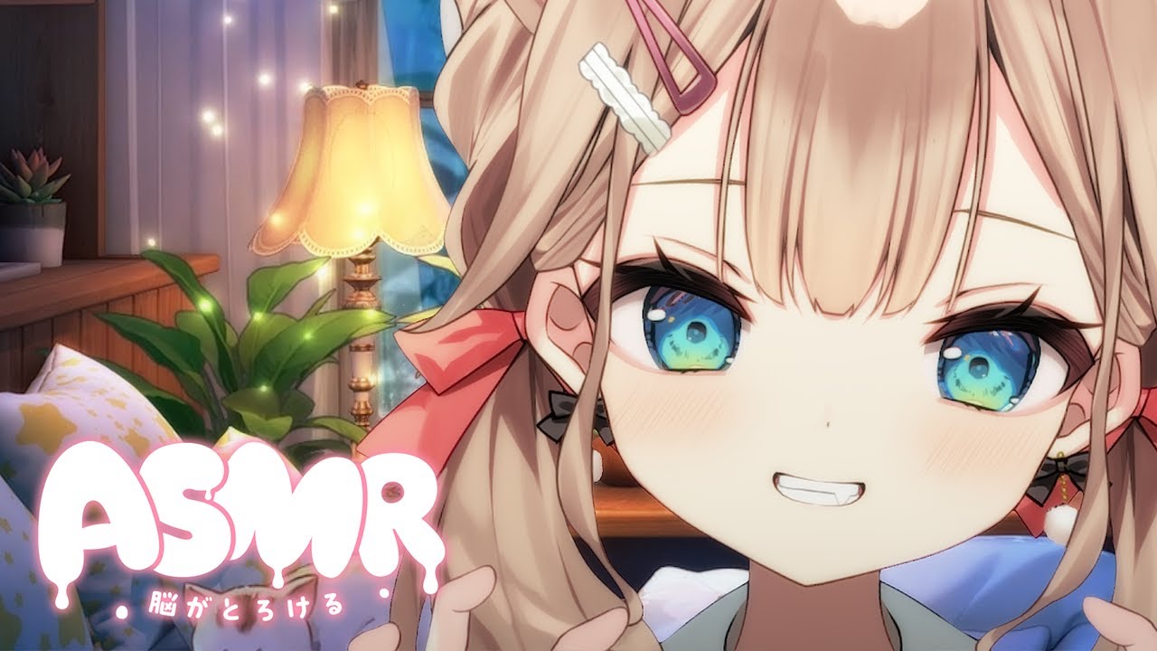 【ASMR/3Dio】眠れない人おいで～！！ASMR雑談！【Whispering/Binaural】