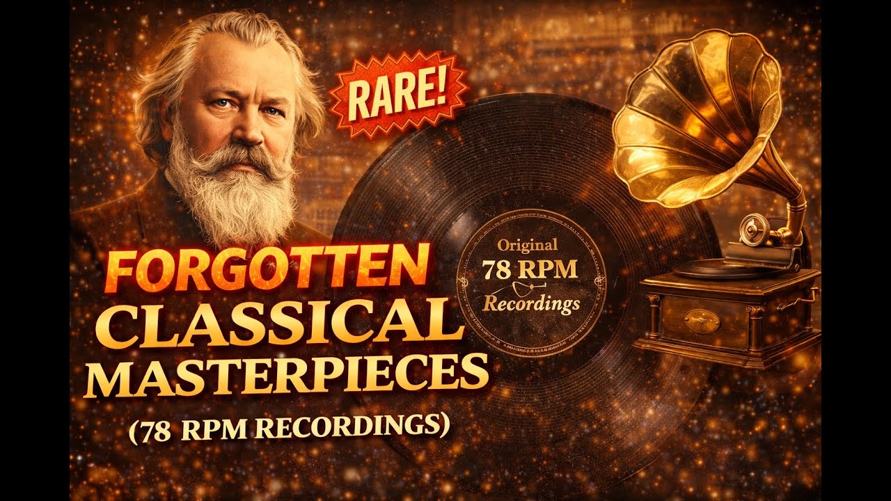 🎼 FORGOTTEN CLASSICAL MASTERPIECES (RARE 78 RPM RECORDINGS)