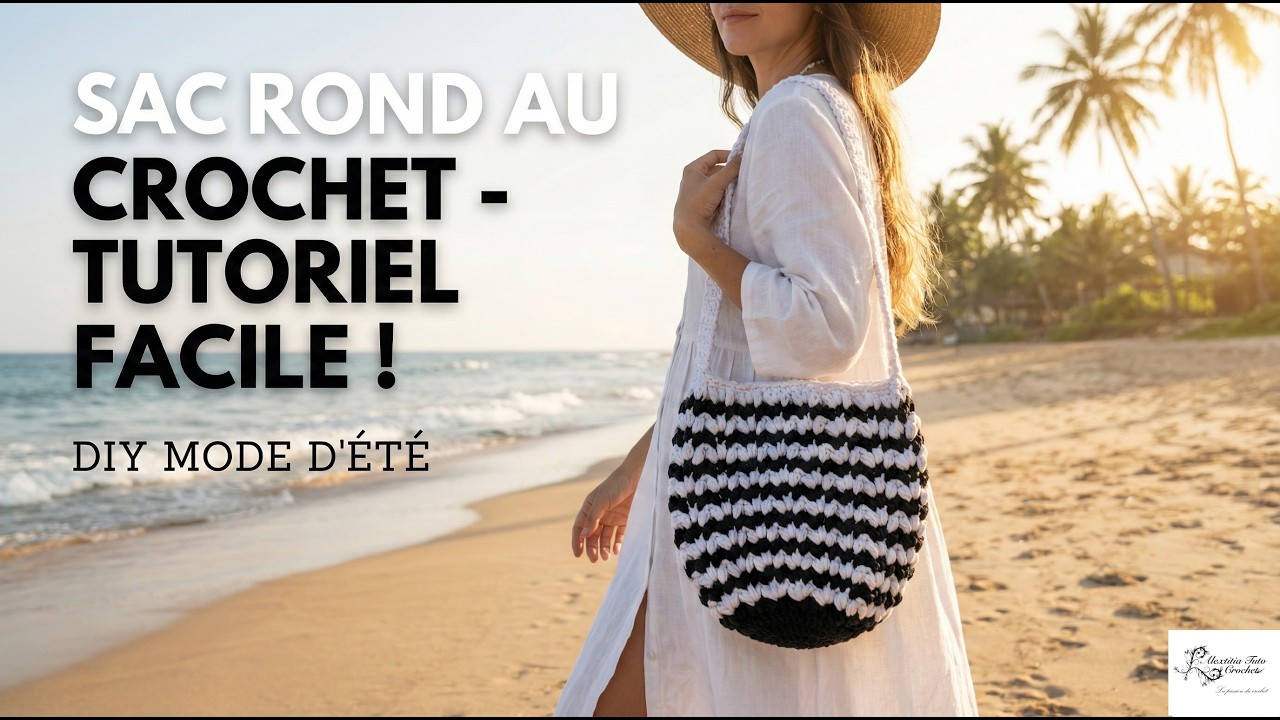 Tuto sac au crochet @Alextitia Tuto Crochet