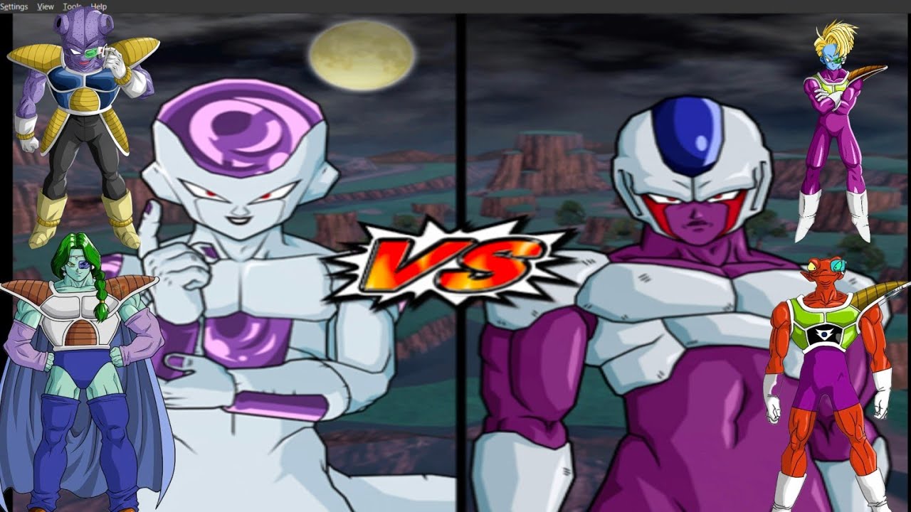 Frieza team vs Cooler team | who has the strongest army | dbzbt4 