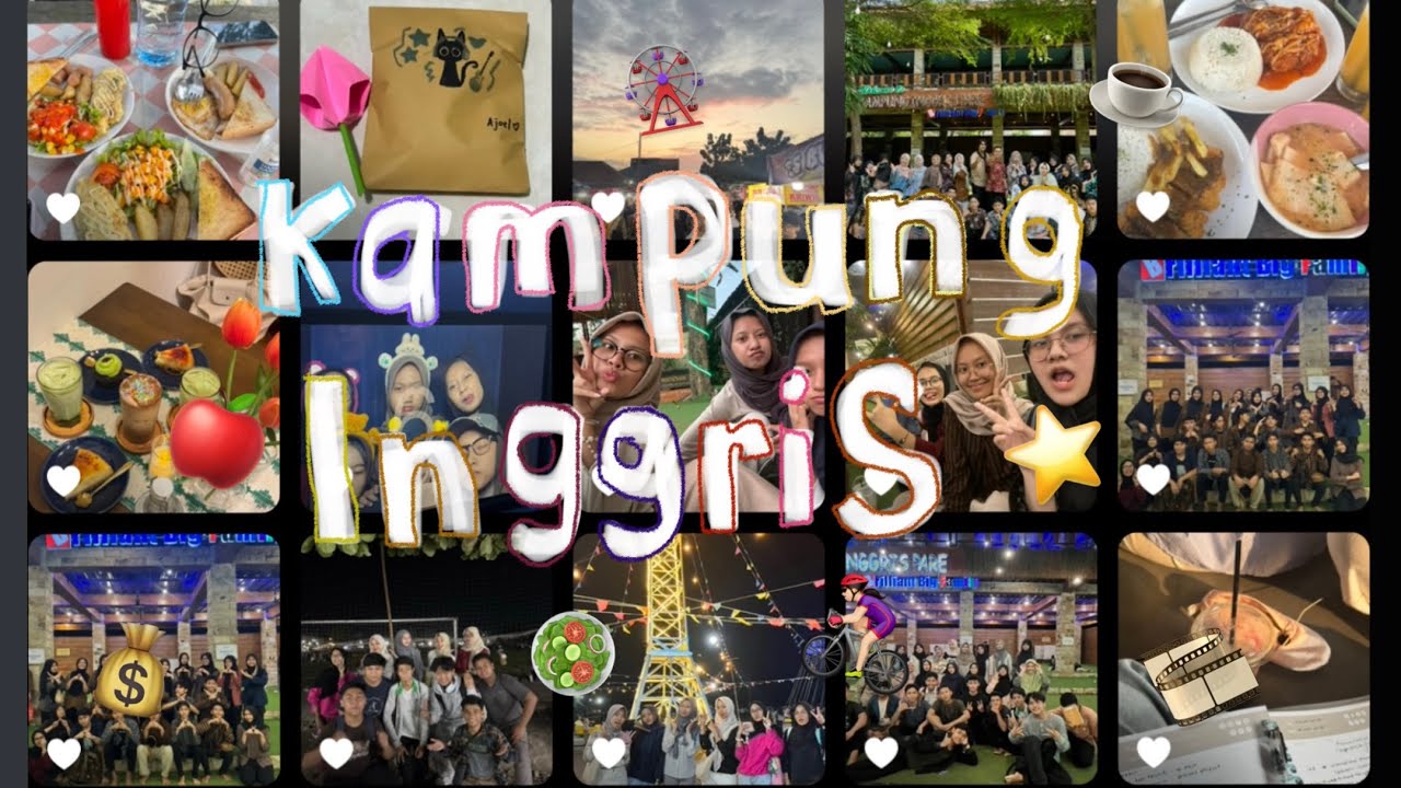 holiday at kampung inggris pare (bersepeda, pasar senja, 6 jam kelas sehari) come with me💁🏻‍♀️‼️