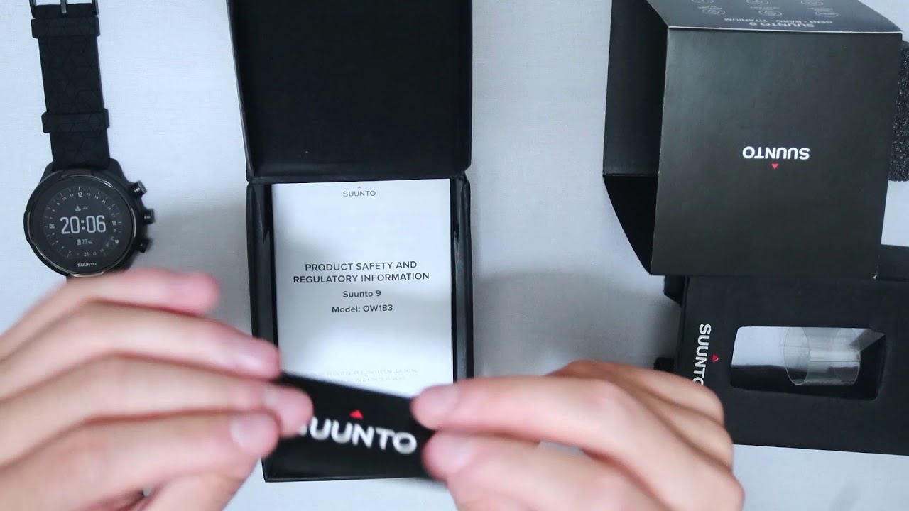 UNBOXING Suunto 9 Baro Titanium SS050145000 | Zegarownia.pl