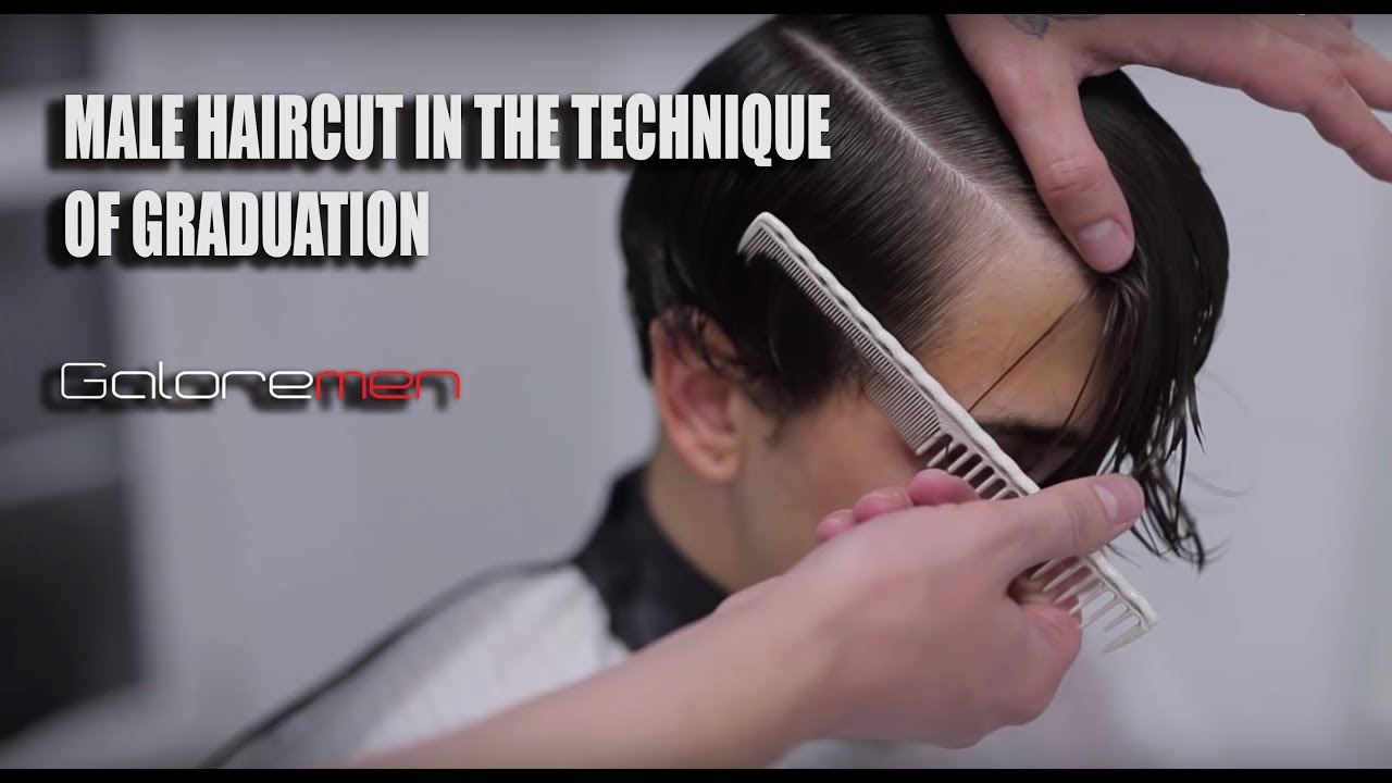 Мужские стрижки 2018 GRADUATION Мастер-класс по мужским стрижкам Hairstyles Tutorial