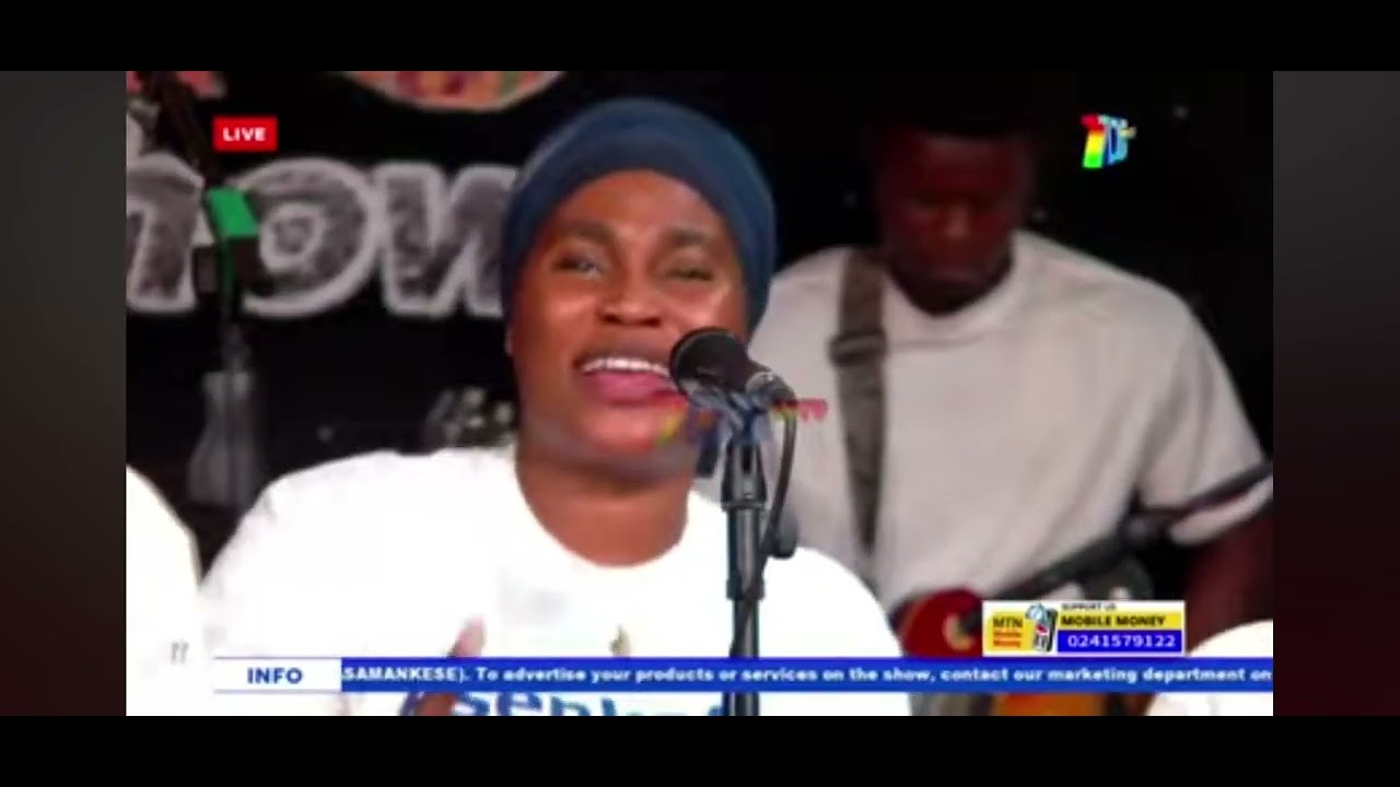 Adom by Legendary @OfficialDaddyLumba performed by Oheneba K Amoani and Asankafuo Band