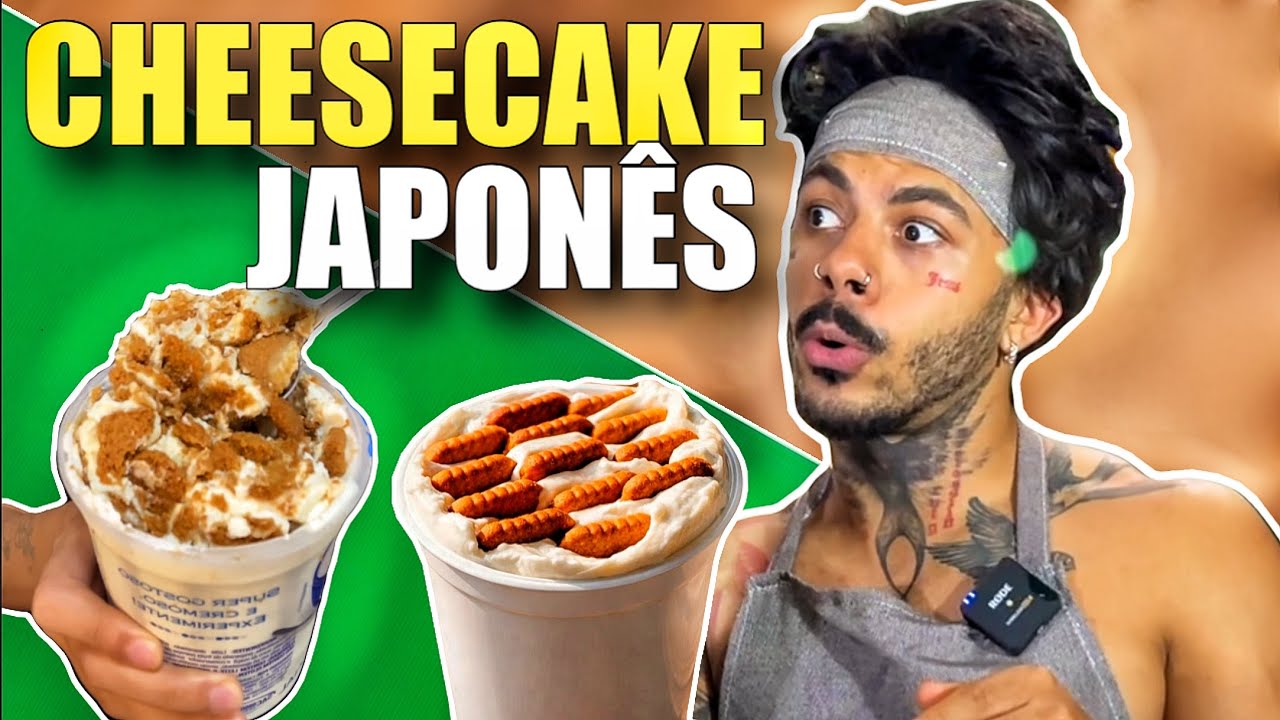 Cheesecake Japonês - Vic de colher
